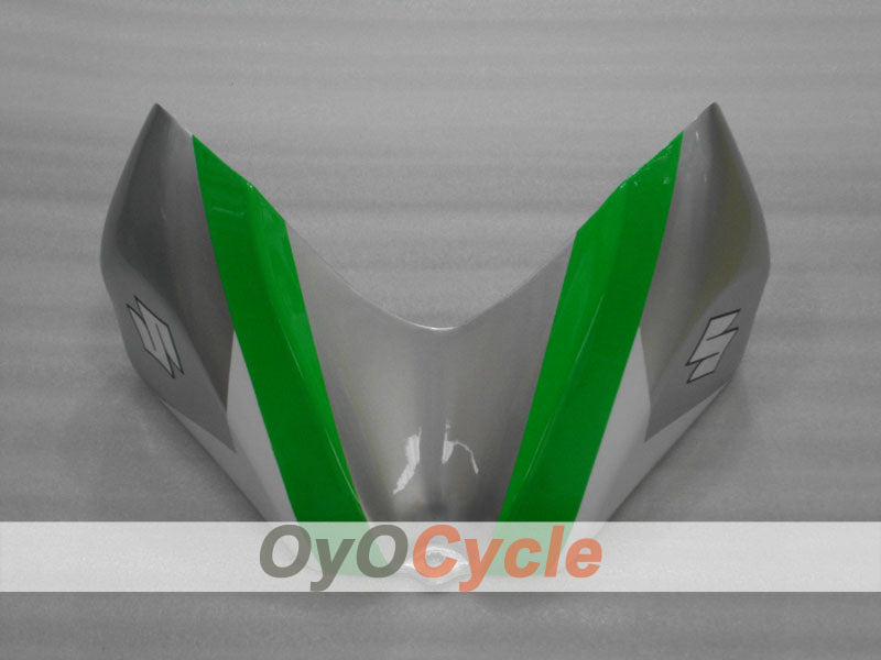 Einspritzverkleidungssatz für 06-07 GSX R600 - Weiß, Silber - Werksdesign #OYO87901521