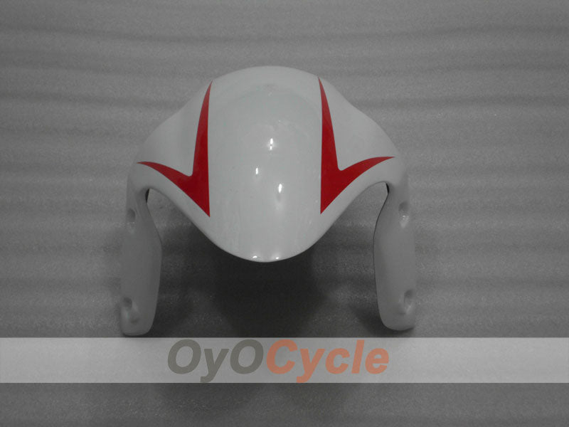 Einspritzverkleidungssatz für Triumph Daytona 675 06-08 - Rot, Weiß - Werksdesign #OYO87903144