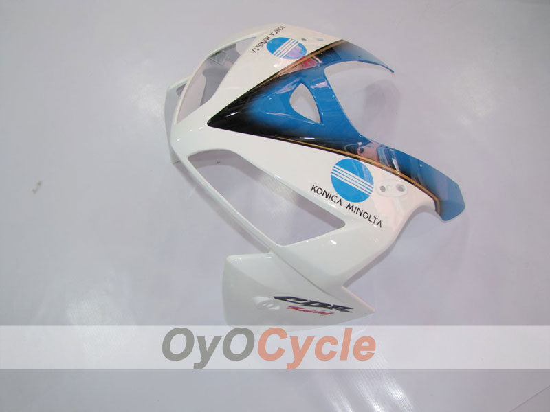 Verkleidungssatz für Einspritzermodelle 05-06 CBR600RR - Blau, Weiß - Konica Minolta #OYO87900256