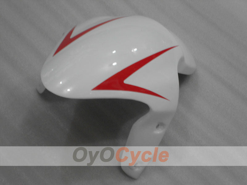 Einspritzverkleidungssatz für Triumph Daytona 675 06-08 - Rot, Weiß - Werksdesign #OYO87903144