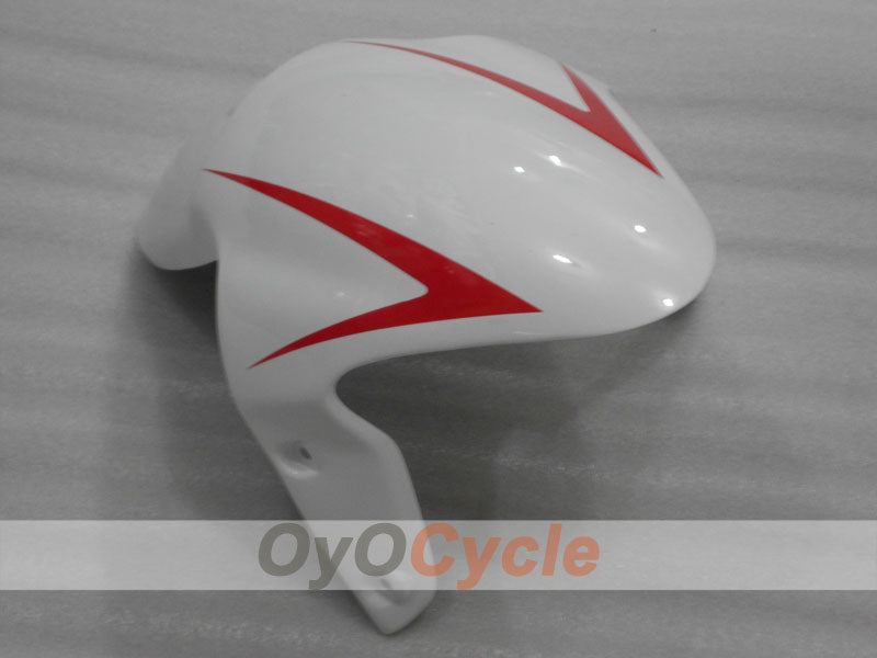 Einspritzverkleidungssatz für Triumph Daytona 675 06-08 - Rot, Weiß - Werksdesign #OYO87903144