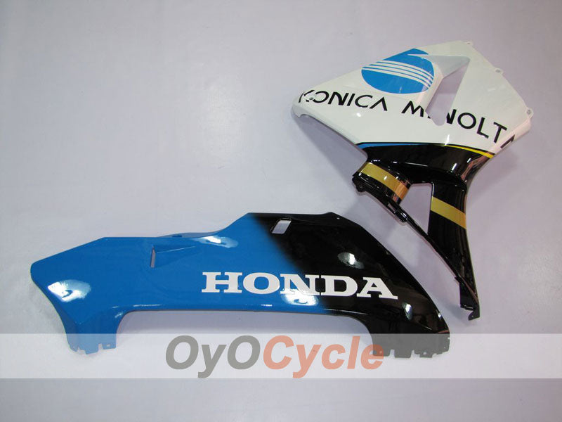 Verkleidungssatz für Einspritzermodelle 05-06 CBR600RR - Blau, Weiß - Konica Minolta #OYO87900256