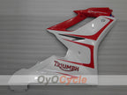 Einspritzverkleidungssatz für Triumph Daytona 675 06-08 - Rot, Weiß - Werksdesign #OYO87903144