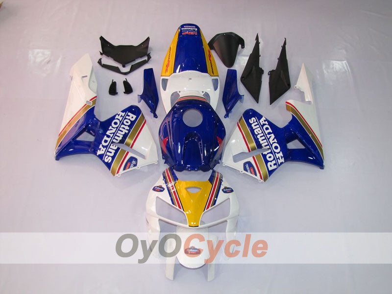 Verkleidungssatz für Einspritzung für CBR600RR 05-06 - Blau, Weiß - Rossi #OYO87900345