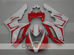 Einspritzverkleidungssatz für Triumph Daytona 675 06-08 - Rot, Weiß - Werksdesign #OYO87903144