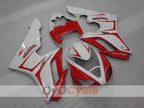 Einspritzverkleidungssatz für Triumph Daytona 675 06-08 - Rot, Weiß - Werksdesign #OYO87903144