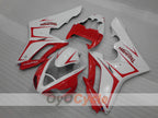 Einspritzverkleidungssatz für Triumph Daytona 675 06-08 - Rot, Weiß - Werksdesign #OYO87903144