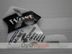 Spritzguss-Verkleidungssatz für 94-97 NINJA ZX-6R - Weiß, Schwarz - West #OYO87902996
