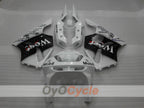 Spritzguss-Verkleidungssatz für 94-97 NINJA ZX-6R - Weiß, Schwarz - West #OYO87902996
