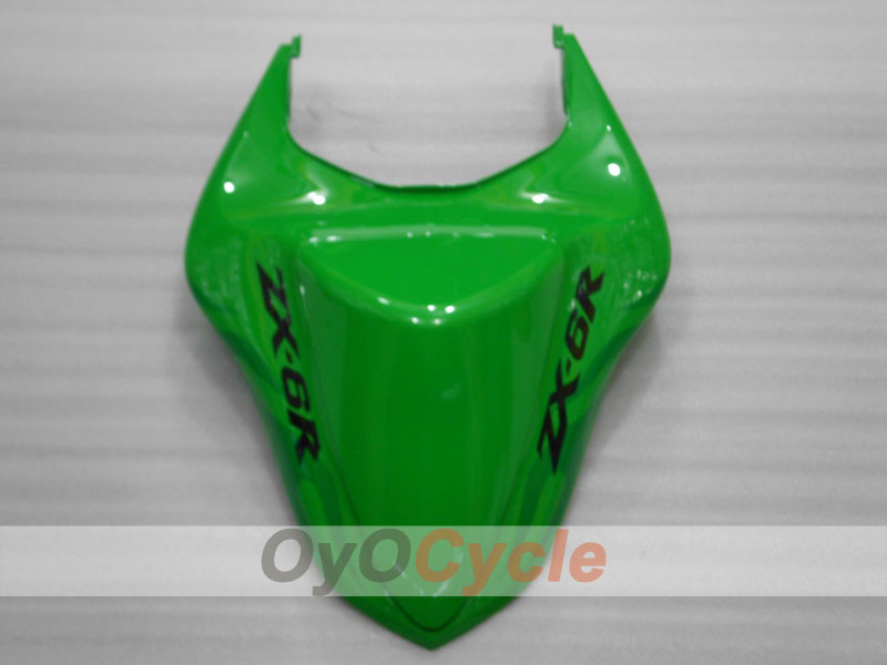 Spritzguss-Verkleidungssatz für 07-08 NINJA ZX-6R - Grün - Flame #OYO87901932