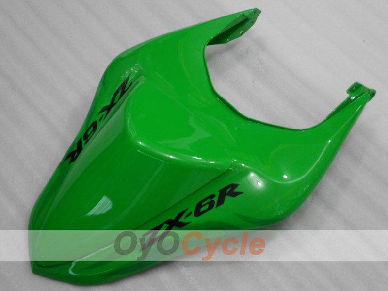Spritzguss-Verkleidungssatz für 07-08 NINJA ZX-6R - Grün - Flame #OYO87901932