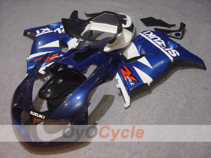 Verkleidungssatz für Einspritzmodelle der TL1000R, 98-03 - Blau, Weiß - Werksstil #OYO87903288 Hauptbild