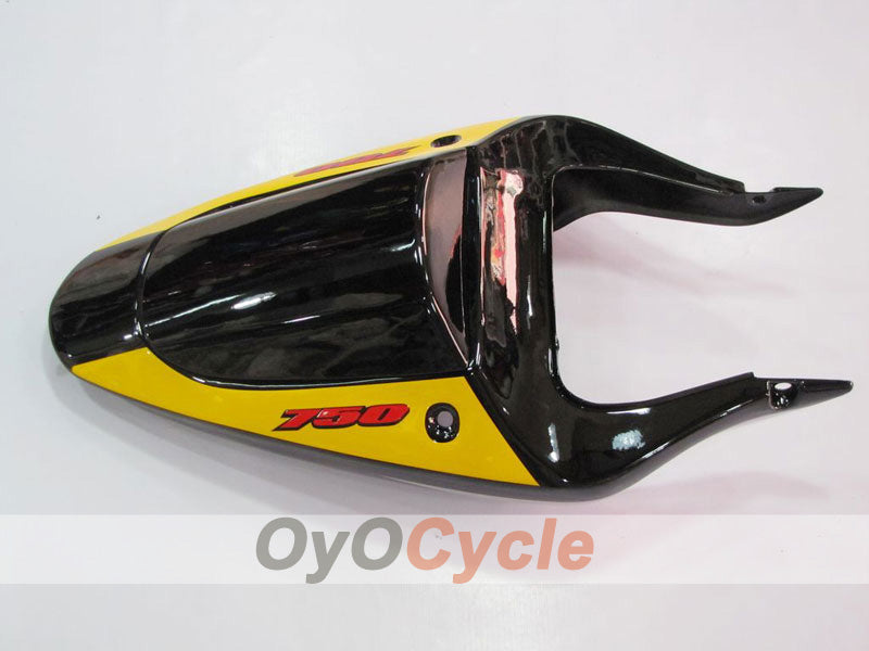 Verkleidungssatz für Einspritzmodelle, GSX R750, 00-03 - Gelb, Silber - Factory Style #OYO87901065 Zweitbild