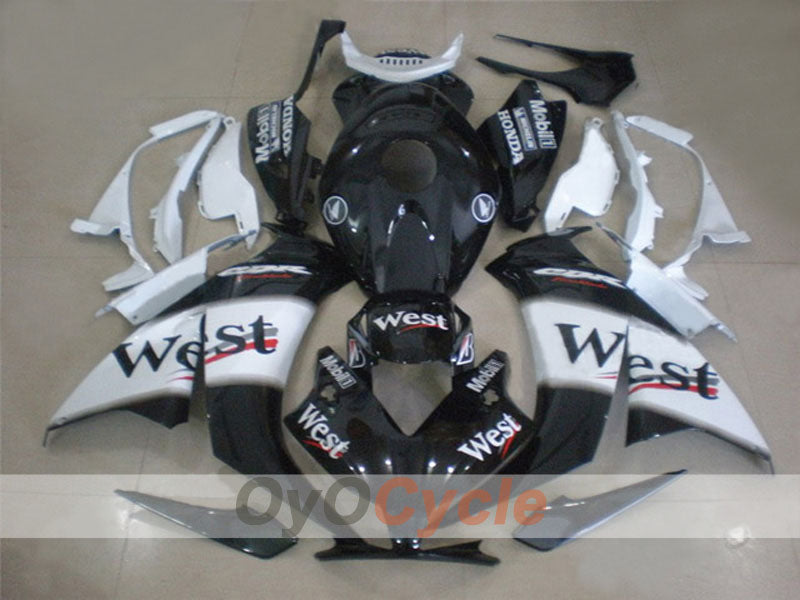 Einspritzverkleidungssatz für 12-16 CBR1000RR - Weiß, Schwarz - West #OYO87903329 Hauptbild