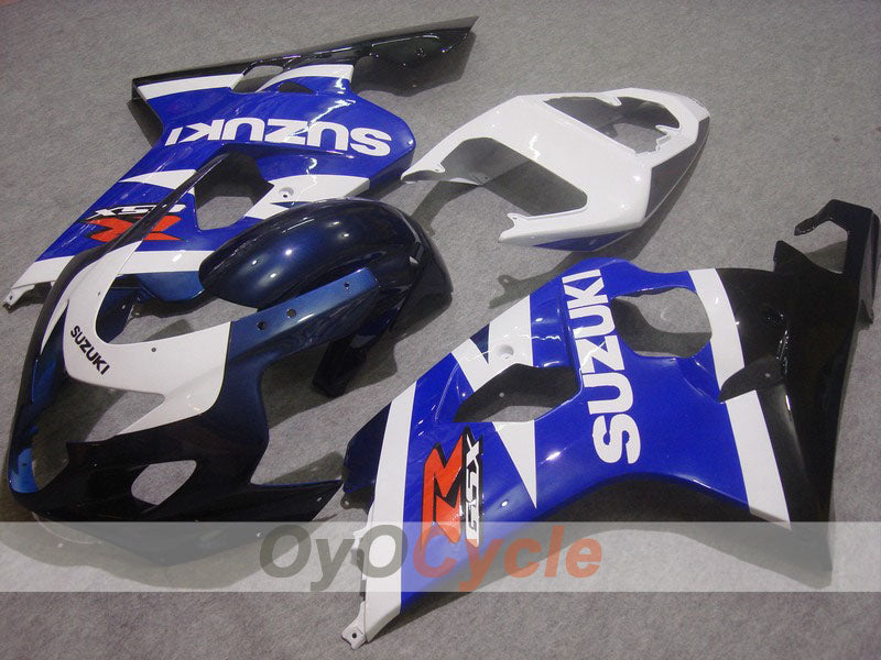 Einspritz-Verkleidungssatz für 04-05 GSX R750 - Blau, Weiß - Werksstil #OYO87901191 Hauptbild