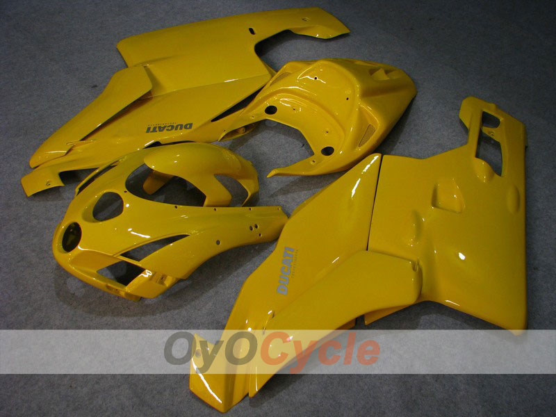 Spritzguss-Verkleidungssatz für Ducati 999 05-06 - Gelb - Werksstil #OYO87902372 Hauptbild