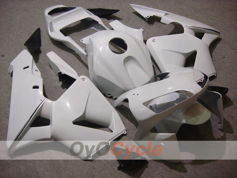 Einspritz-Verkleidungssatz für CBR600RR 03-04 - Weiß, matt - Werksstil #OYO87900228