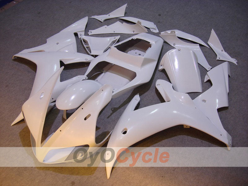 Verkleidungssatz für Einspritzermodelle der YZF-R1, Baujahr 02-03 - Weiß - Werksstil #OYO87900789 Hauptbild