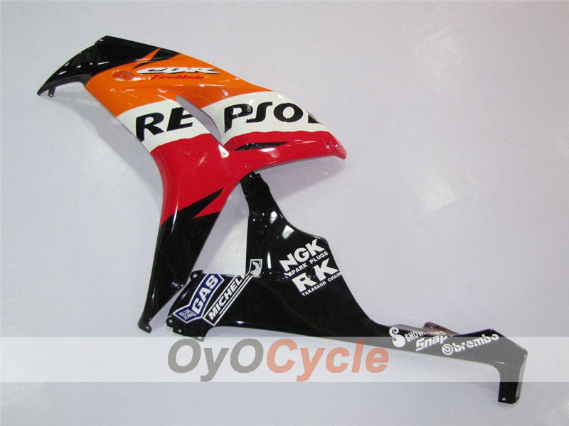 Einspritz-Verkleidungssatz für 06-07 CBR1000RR - Orange, Schwarz - Repsol #OYO87900637 Zweitbild