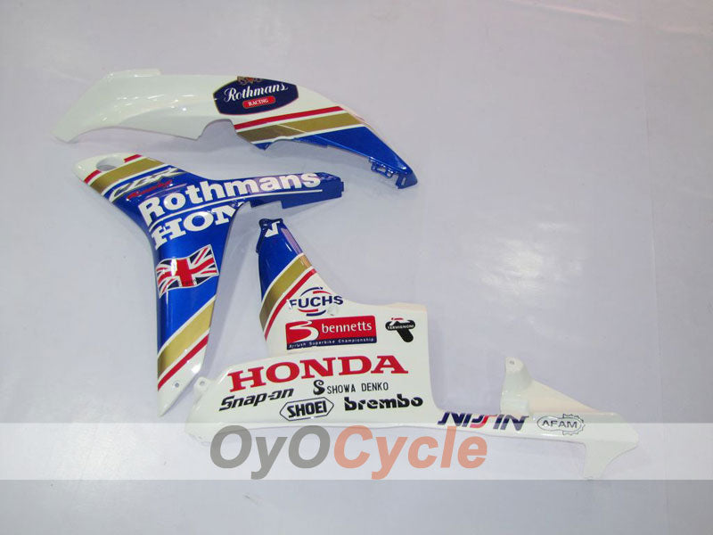 Einspritzverkleidungssatz für 07-08 CBR600RR - Blau, Weiß - Rothmans #OYO87900422