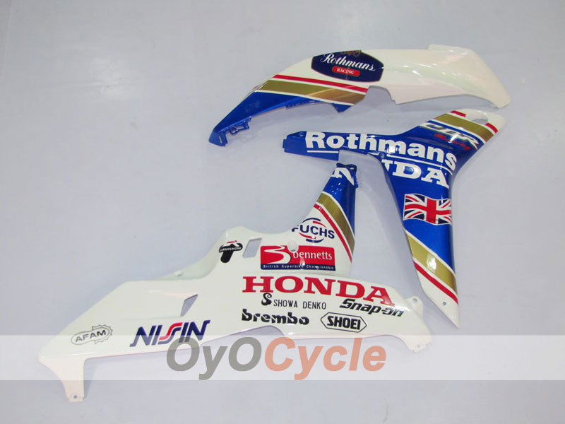 Einspritzverkleidungssatz für 07-08 CBR600RR - Blau, Weiß - Rothmans #OYO87900422