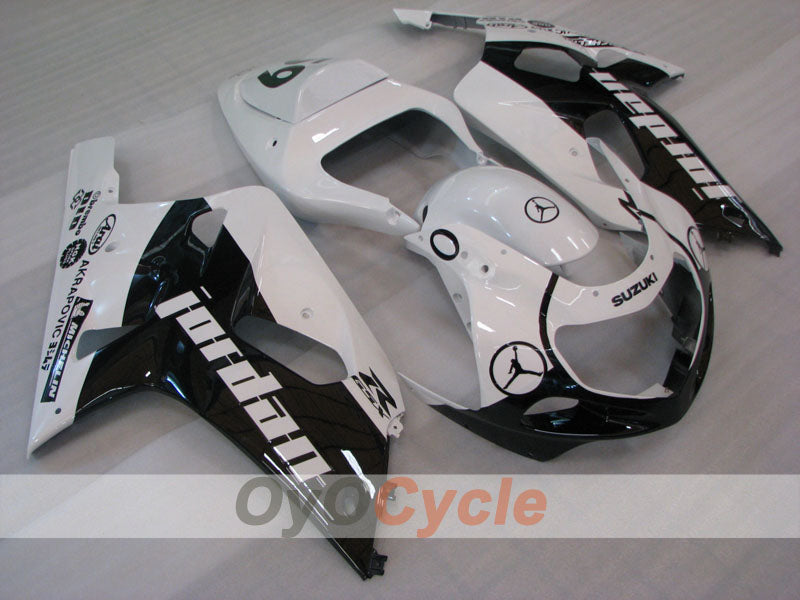Verkleidungskit für Einspritzmodelle 00-02 GSX R1000 - Weiß - MICHELIN #OYO87905201