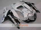 Verkleidungssatz für Einspritzmodelle 01-03 GSX R600 - Weiß, Schwarz - MICHELIN #OYO87905100