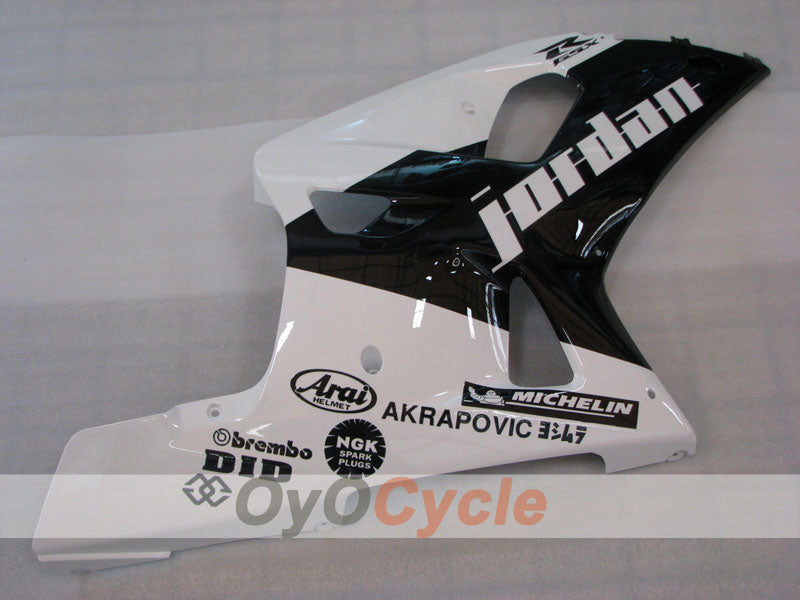 Verkleidungskit für Einspritzmodelle 00-02 GSX R1000 - Weiß - MICHELIN #OYO87905201