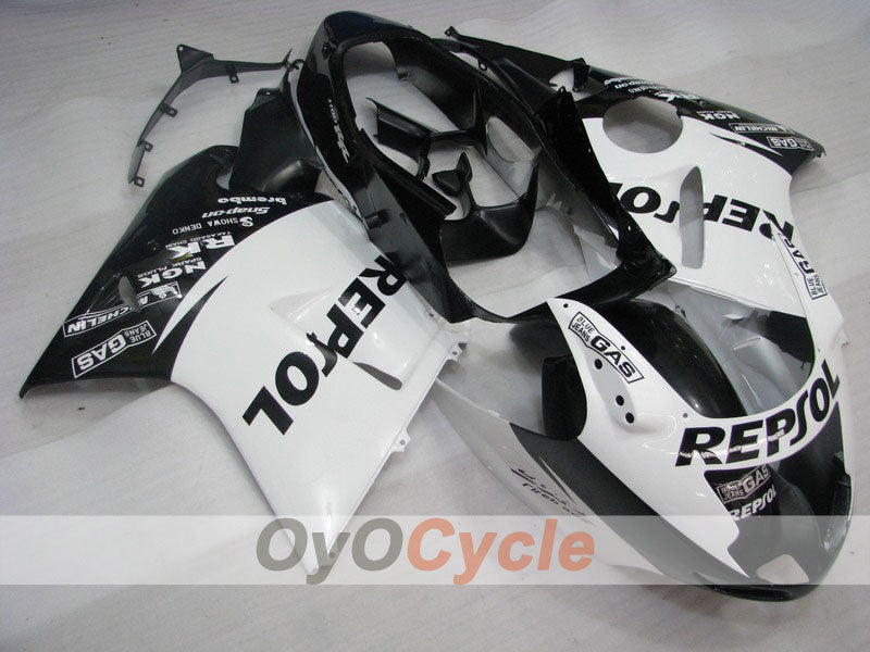 Einspritz-Verkleidungssatz für CBR1100XX 96-07 - Weiß, Schwarz - Repsol #OYO87902817 Hauptbild