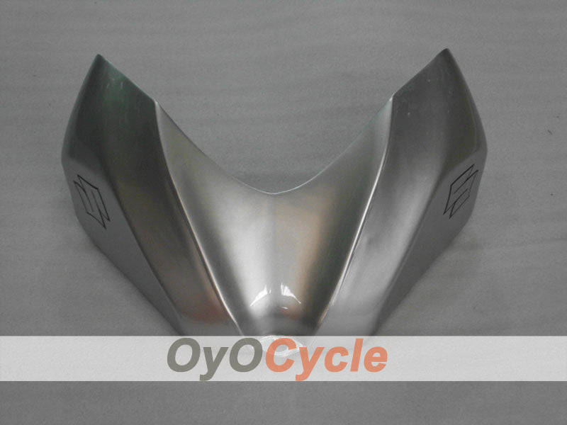 Einspritzverkleidungssatz für 06-07 GSX R600 - Weiß, Silber - Werksdesign #OYO87901523