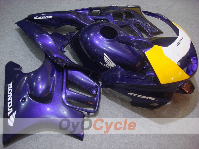 Verkleidungssatz für Einspritzermodelle der CBR600F3 95-96 - Blau - Werksdesign #OYO87900030 Hauptbild
