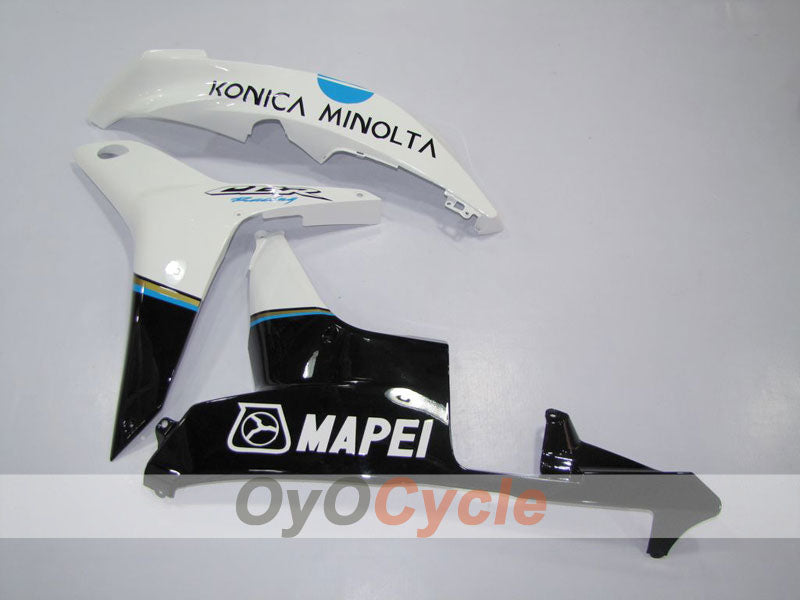 Verkleidungssatz für 07-08 CBR600RR - Weiß, Schwarz - Konica Minolta #OYO87900366 Zweitbild