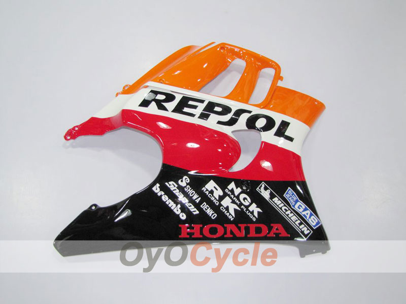 Einspritzverkleidungssatz für 97-98 CBR600F3 - Orange, Schwarz - MICHELIN, Repsol #OYO87902856 Zweitbild