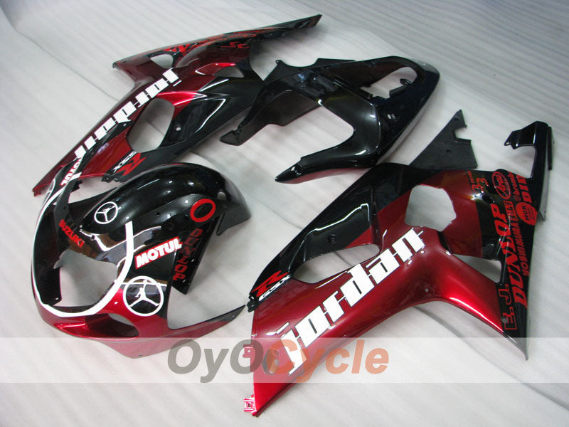 Verkleidungssatz für 00-02 GSX R1000 - Rot, Schwarz - MOTUL #OYO87905206 Zweitbild