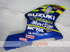 Verkleidungssatz für 01-03 GSX R600, Spritzguss - Blau - MOTUL #OYO87905083