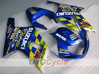 Verkleidungssatz für 01-03 GSX R600, Spritzguss - Blau - MOTUL #OYO87905083