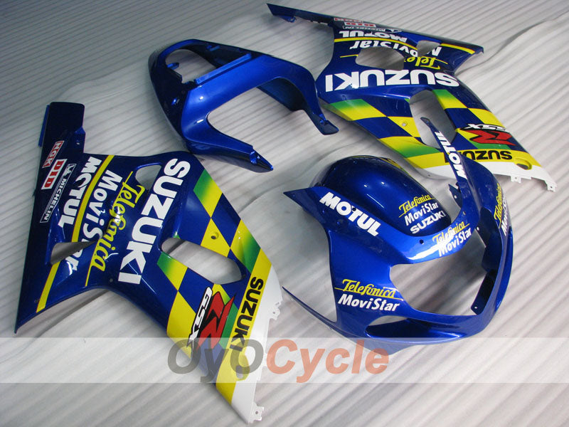 Einspritzverkleidungssatz für GSX R750 00-03 - Blau - MOTUL #OYO87905138 Hauptbild