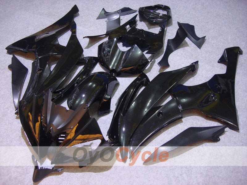 Spritzguss-Verkleidungssatz für YZF-R6 08-16 - Schwarz - Werksstil #OYO87900977 Hauptbild