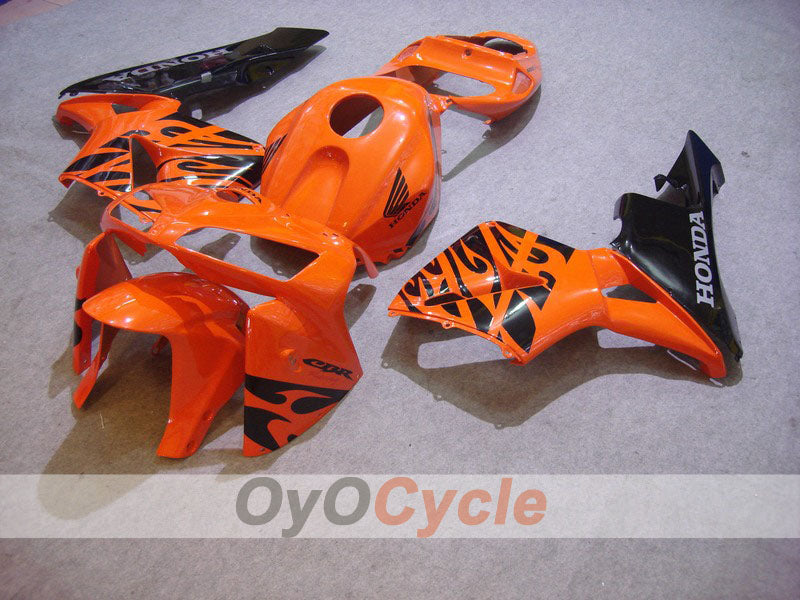 Verkleidungssatz für Einspritzer für 05-06 CBR600RR - Orange, Schwarz - Werksstil #OYO87900301 Hauptbild