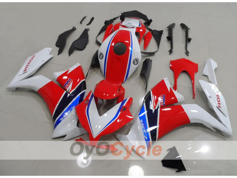 Einspritzverkleidungssatz für 12-16 CBR1000RR - Rot, Weiß - Werksstil #OYO87903332 Hauptbild