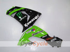 Einspritz-Verkleidungssatz für NINJA ZX-10R 06-07 - Grün, Schwarz - Monster #OYO87901623