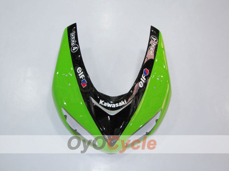 Einspritz-Verkleidungssatz für NINJA ZX-10R 06-07 - Grün, Schwarz - Monster #OYO87901623
