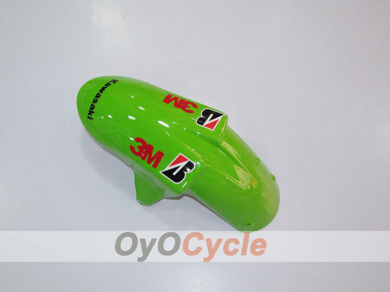 Einspritz-Verkleidungssatz für NINJA ZX-10R 06-07 - Grün, Schwarz - Monster #OYO87901623