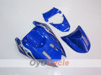 Verkleidungssatz für 04-05 NINJA ZX-10R - Blau, Weiß - Flammenmuster #OYO87901535