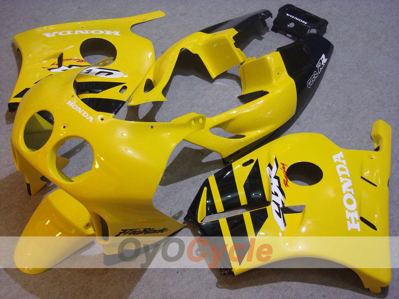 Spritzguss-Verkleidungssatz für 90-94 CBR250RR - Gelb, Schwarz - Fireblade #OYO87902934 Hauptbild