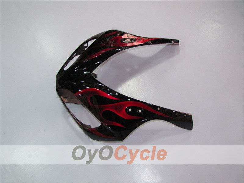 Einspritz-Verkleidungssatz für 06-07 CBR1000RR - Rot, Schwarz - Flame #OYO87900582