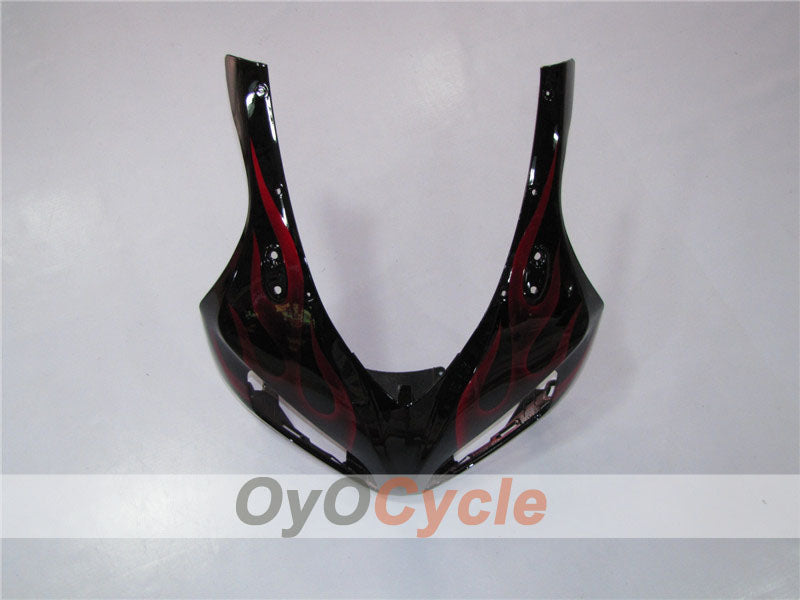 Einspritz-Verkleidungssatz für 06-07 CBR1000RR - Rot, Schwarz - Flame #OYO87900582