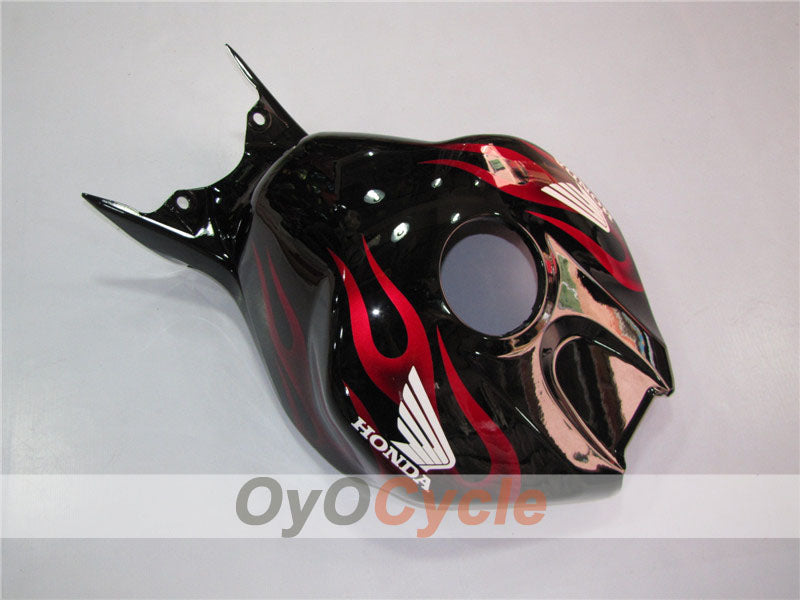 Einspritz-Verkleidungssatz für 06-07 CBR1000RR - Rot, Schwarz - Flame #OYO87900582