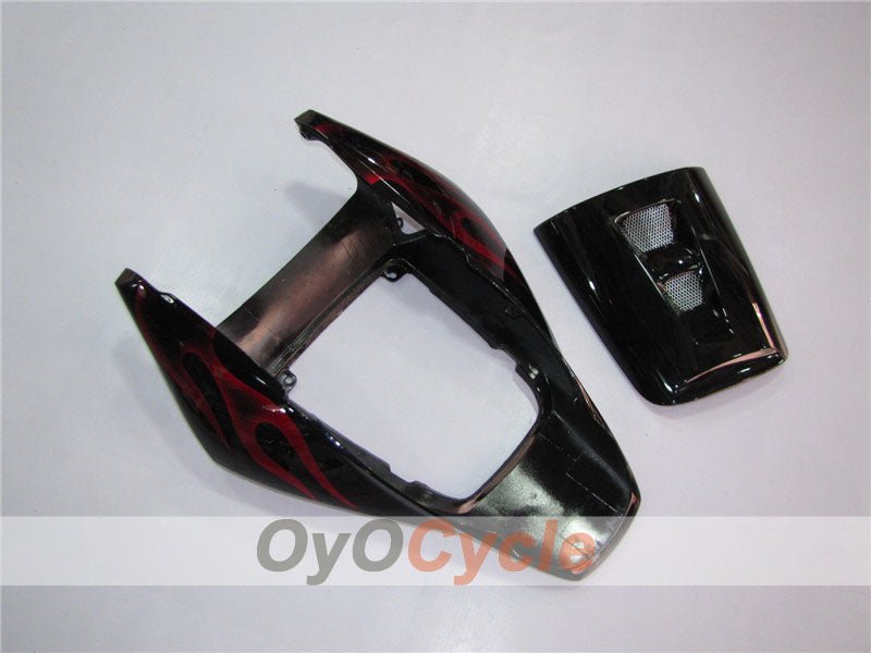 Einspritz-Verkleidungssatz für 06-07 CBR1000RR - Rot, Schwarz - Flame #OYO87900582