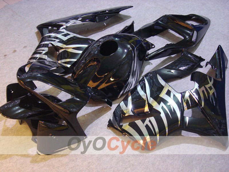 Einspritzverkleidungssatz für CBR600RR 05-06 - Schwarz, Silber - Werksstil #OYO87900303 Hauptbild